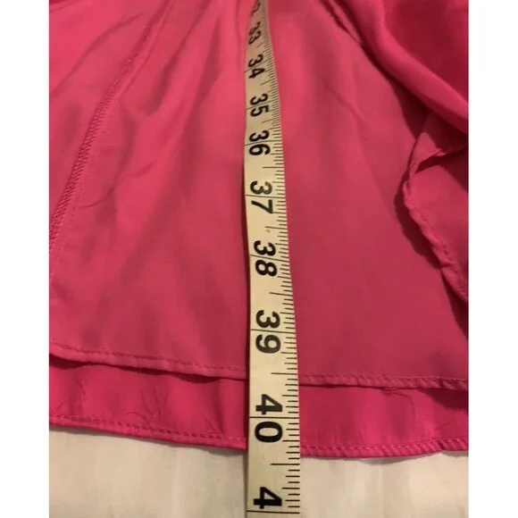 Do+Be Womens Pink Wrap Strapless Cocktail Party Dress medium Barbie Sexy Brunch - Picture 12 of 12